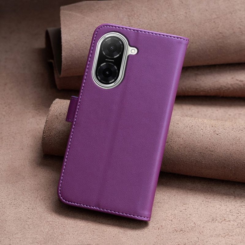 Kožený Kryt Na Poco C71 Binfen Color Umělá Kůže