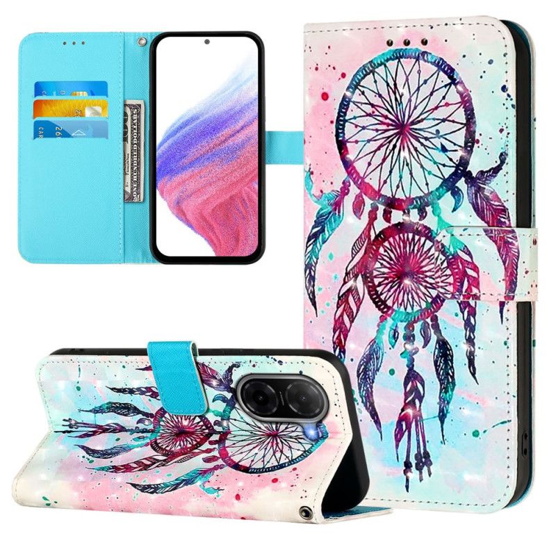 Kožený Kryt Na Poco C71 Lapač Snů