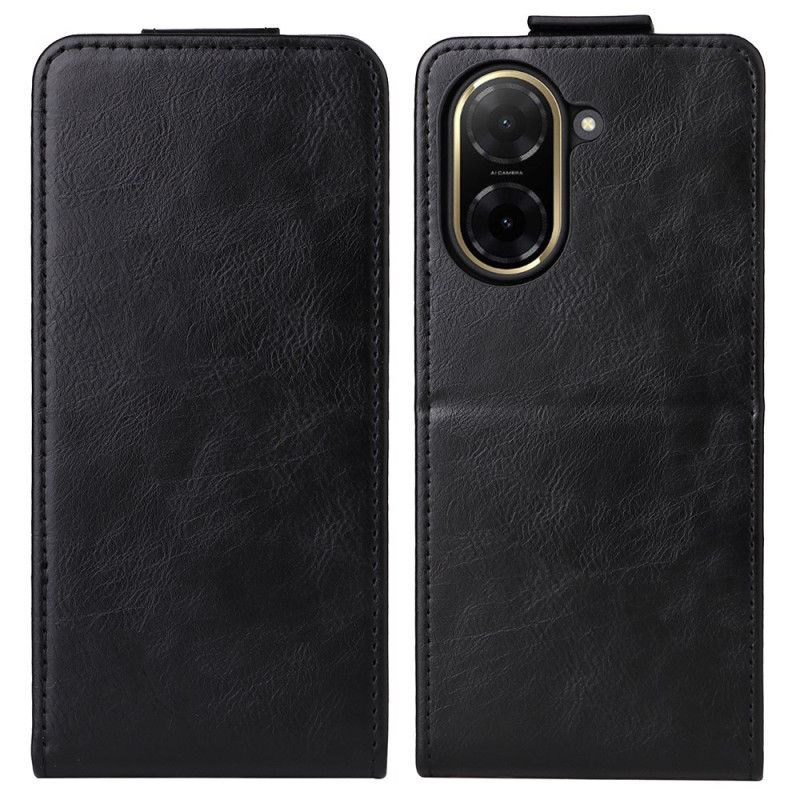 Kožený Kryt Poco C71 Design S Vertikální Klopou