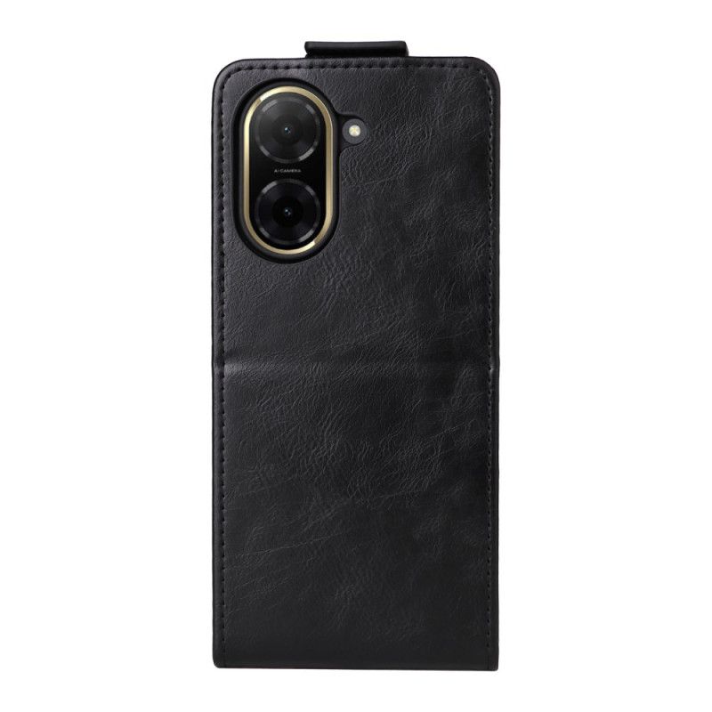 Kožený Kryt Poco C71 Design S Vertikální Klopou