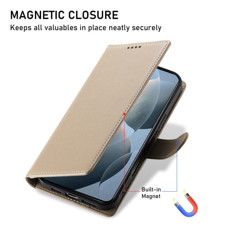 Kožený Kryt Poco C71 Jednobarevné