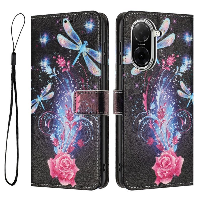 Kožený Kryt Poco C71 Let Vážek