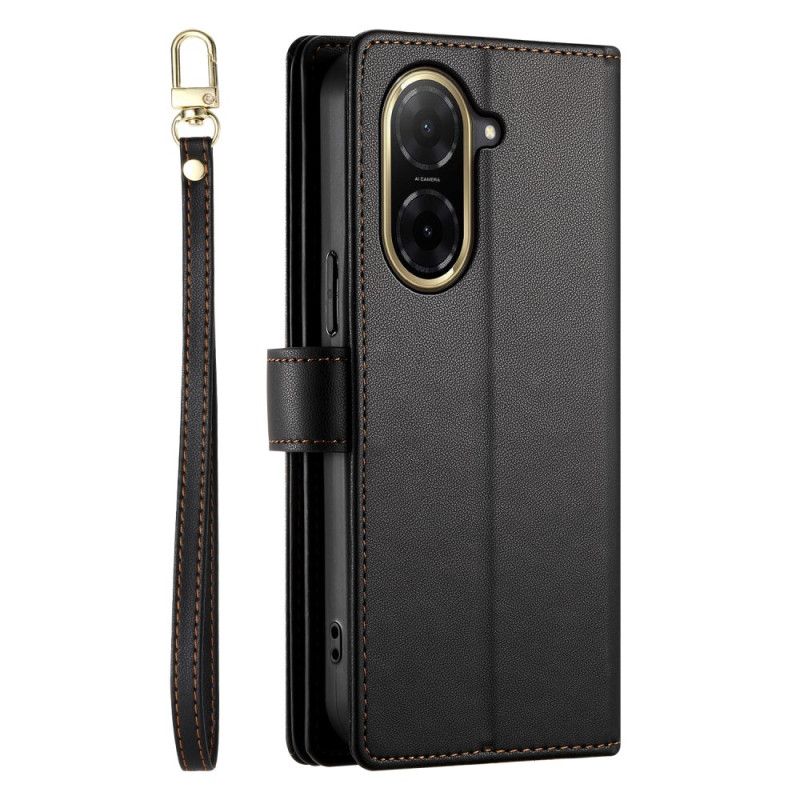 Kožený Kryt Poco C71 Popruh A Rameno Popruh