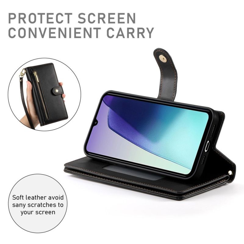 Kožený Kryt Poco C71 Popruh A Rameno Popruh