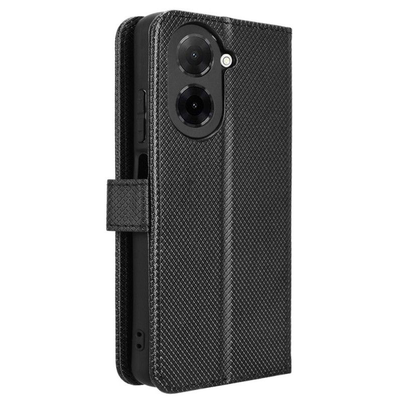 Kožený Kryt Poco C71 Punkovaný Popruh