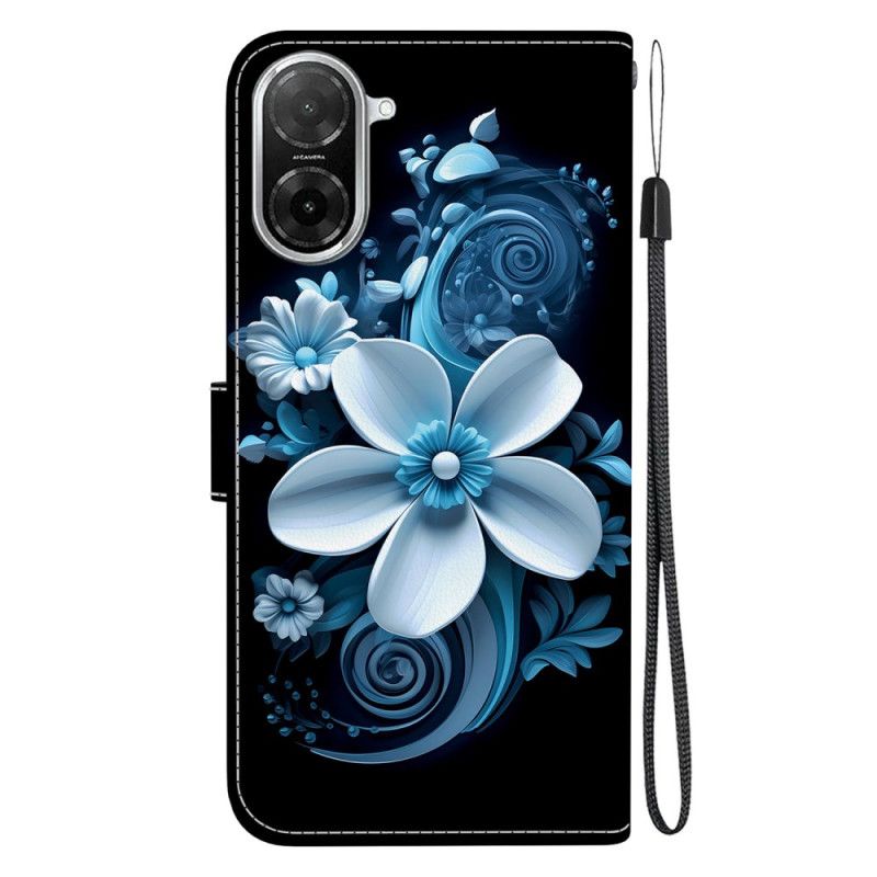 Kožený Kryt Poco C71 Černá Orchidej