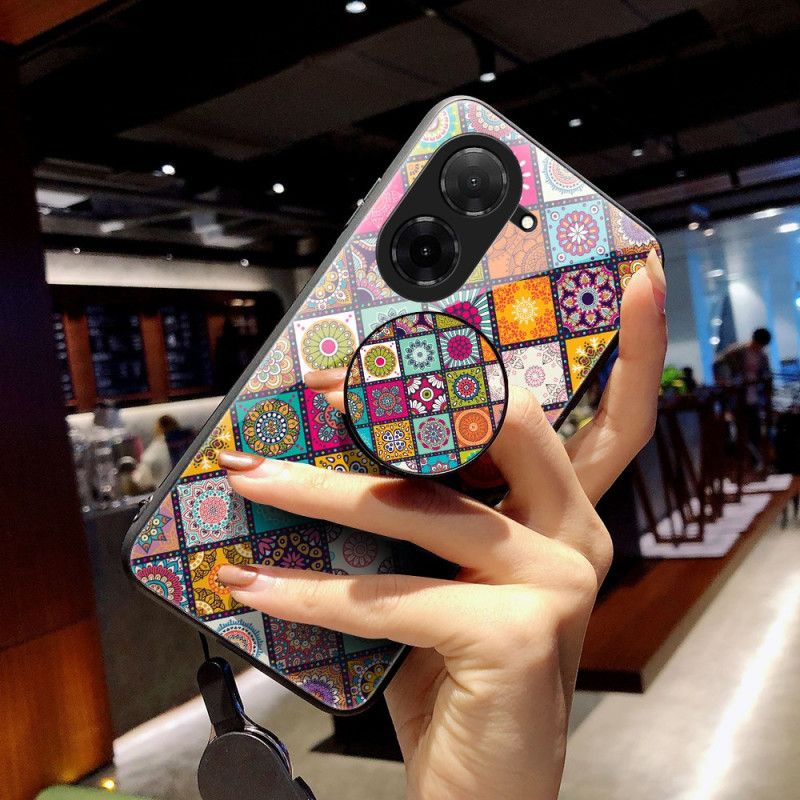 Kryt Na Poco C71 Patchworkový Stojánek A Řemínek