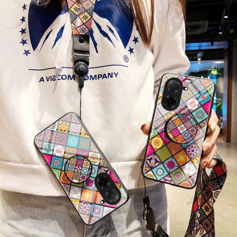 Kryt Na Poco C71 Patchworkový Stojánek A Řemínek