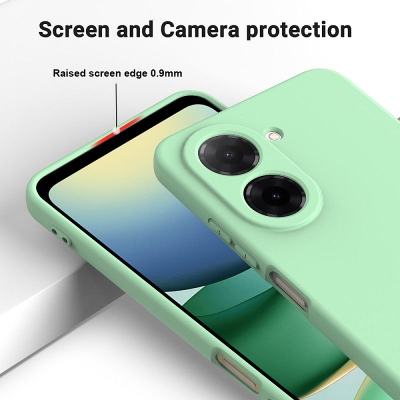 Kryt Poco C71 Tekutý Silikon Se Šňůrkou