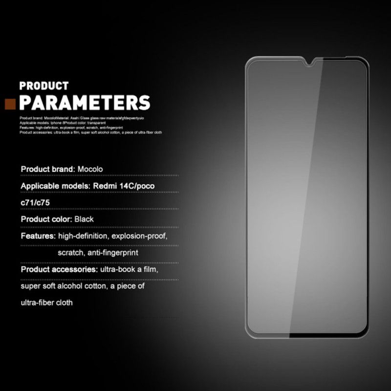 Ochranné Tvrzené Sklo Na Celou Obrazovku Pro Poco C71 Mocolo