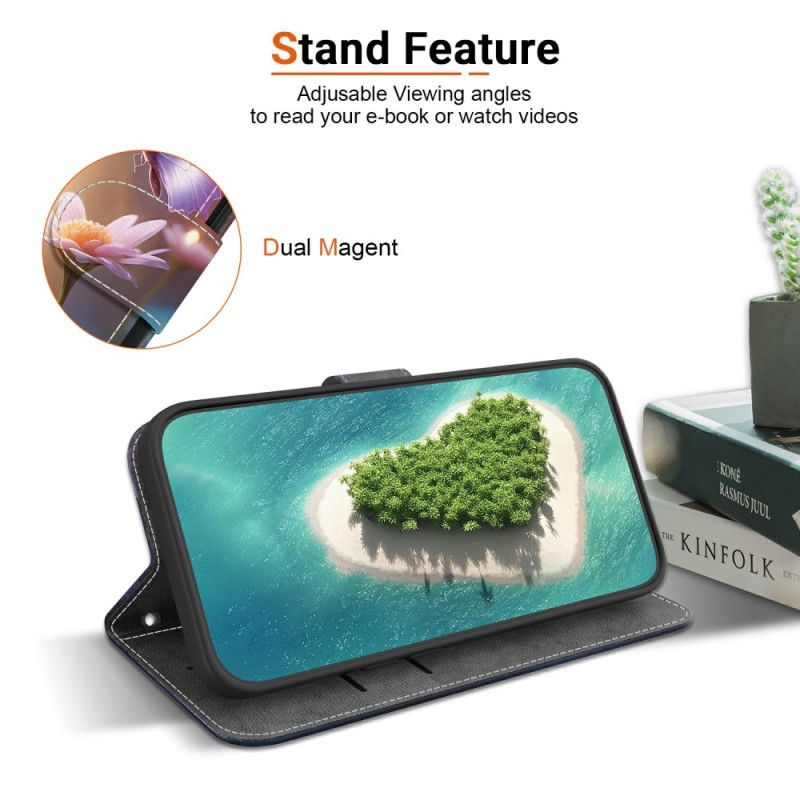 Peněženková Pouzdra Poco C71 Motýli A Květiny