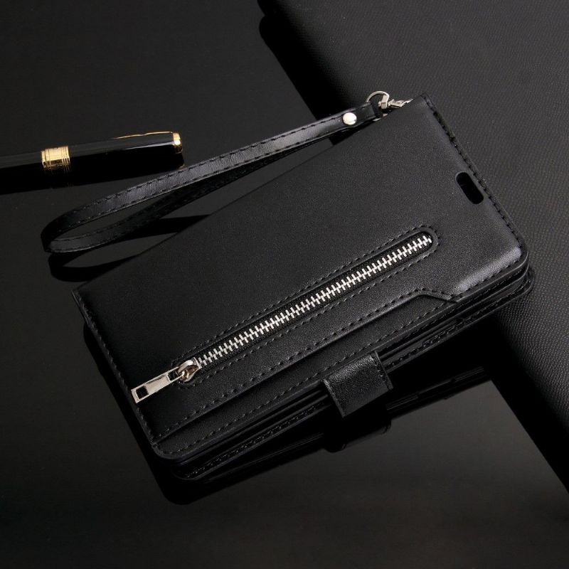 Flipové Pouzdro Na Samsung Galaxy Note 10 Lite Na Lana Umělá Kůže