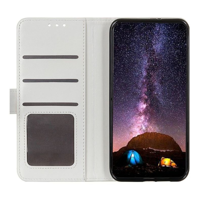 Kožené Pouzdro Folio Na Samsung Galaxy Note 10 Lite Flipové Pouzdro Funkce Folia Z Umělé Kůže