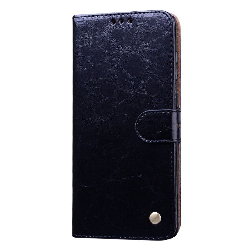 Kožené Pouzdro Folio Na Samsung Galaxy Note 10 Lite Luxusní Ročník