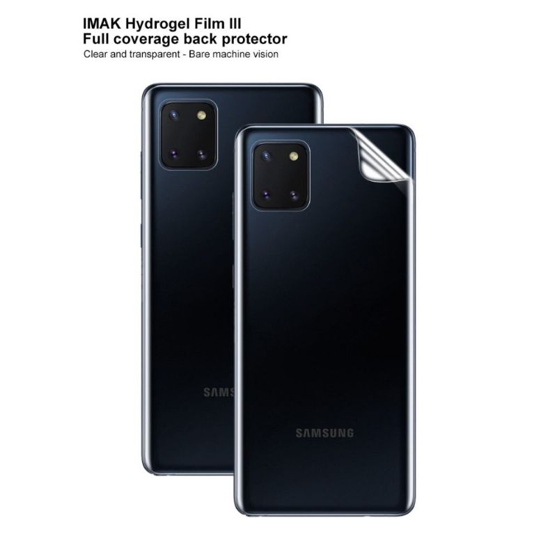 Samsung Galaxy Note 10 Lite – 2 Hydrogelové Zadní Ochranné Fólie