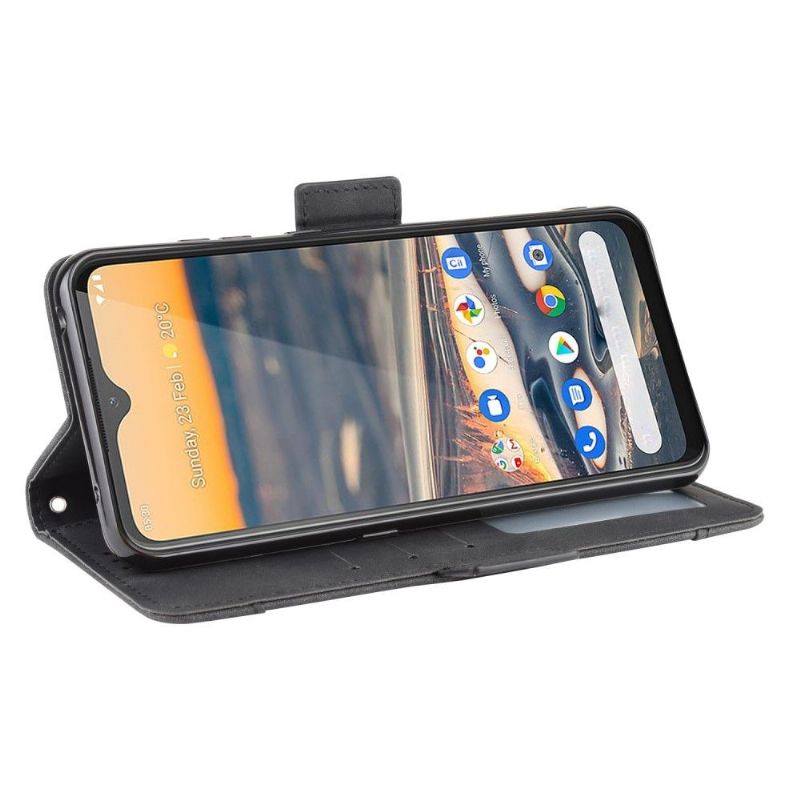 Flipové Pouzdro Na Nokia 5.3 Premium S Držitelem Karty