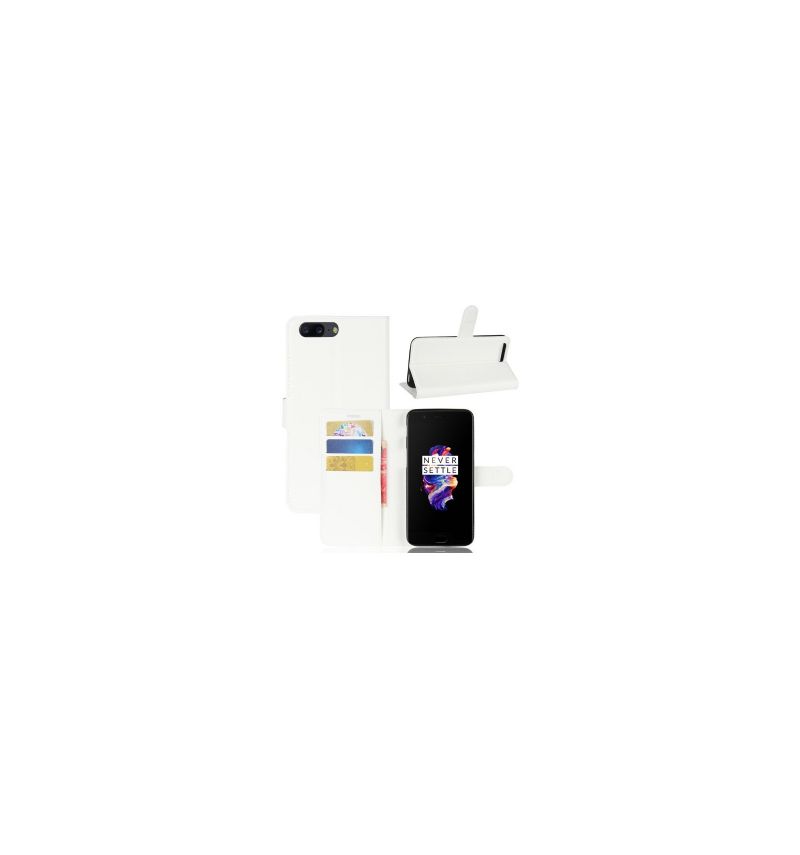 Flipové Pouzdro Na OnePlus 5 Styl Kůže