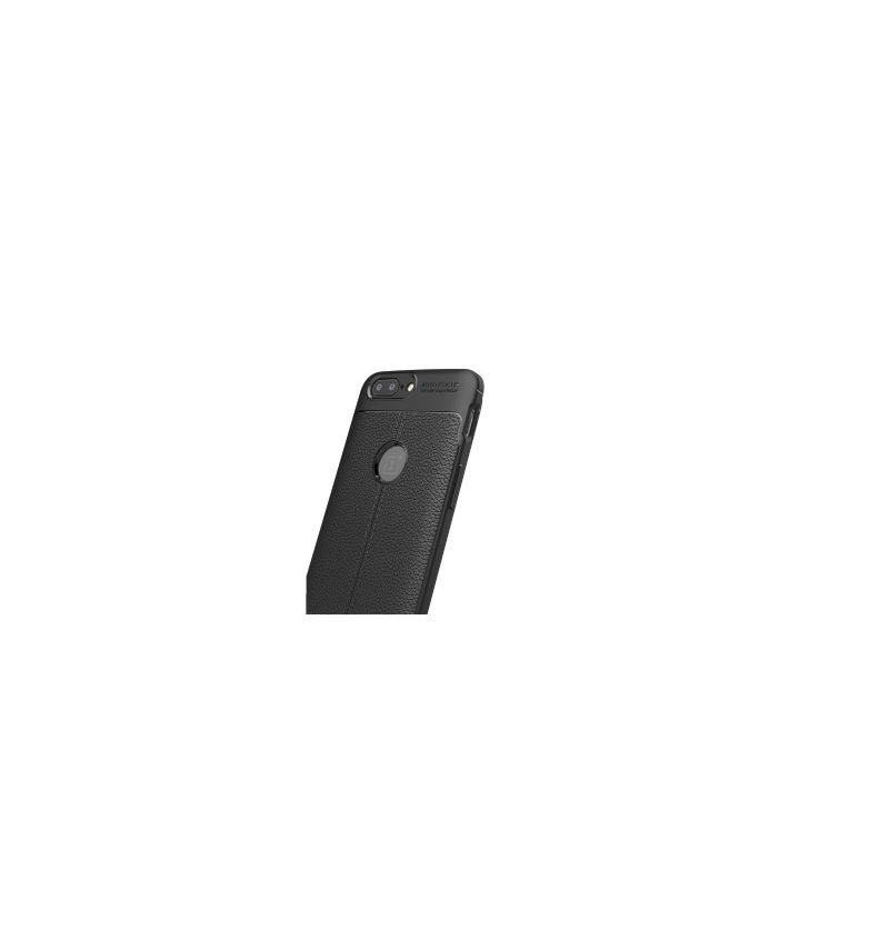 Kryt Na OnePlus 5 Kůže S Texturou Litchi