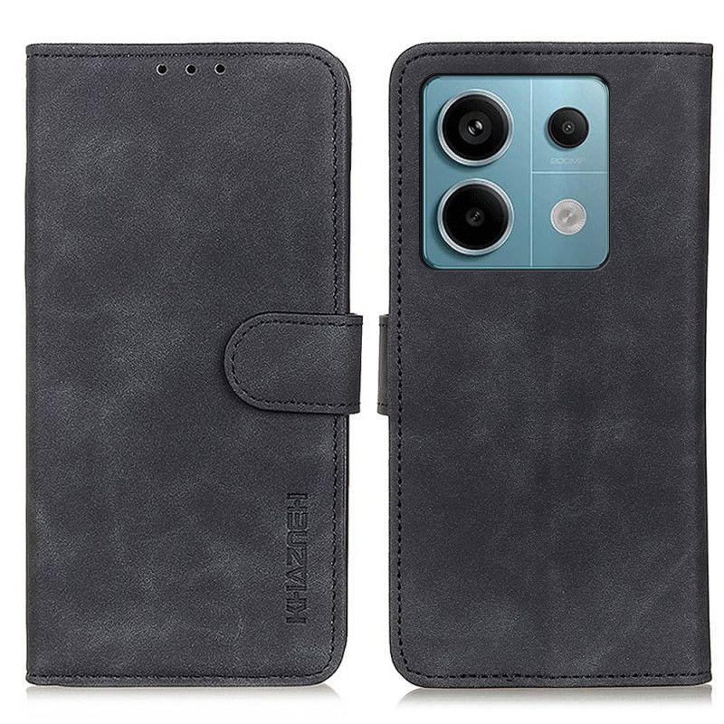 Kožený Kryt Na Xiaomi Redmi Note 13 Pro 5g Retro Umělá Kůže Khazneh
