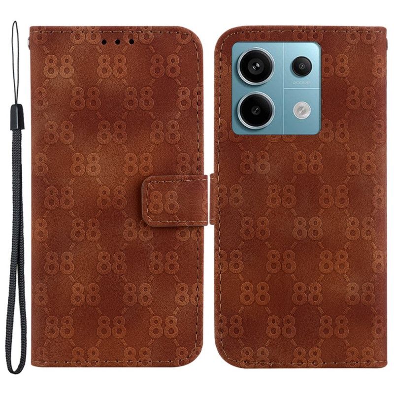 Kožený Kryt Xiaomi Redmi Note 13 Pro 5g Návrh 88