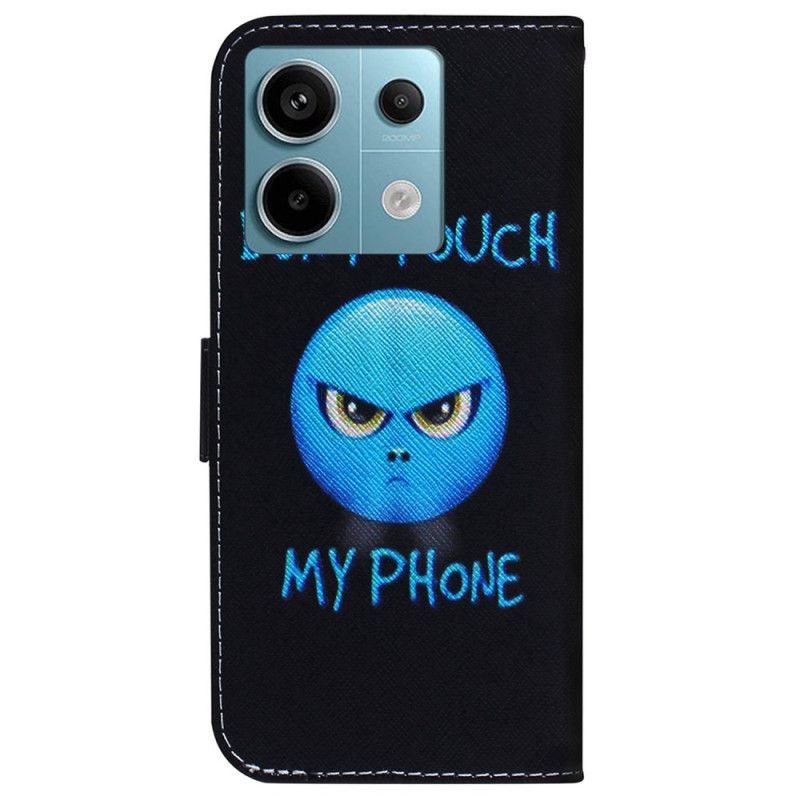 Kožený Kryt Xiaomi Redmi Note 13 Pro 5g Telefon Emoji