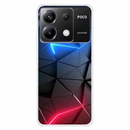Kryt Xiaomi Redmi Note 13 Pro 5g Červený A Modrý Vzor