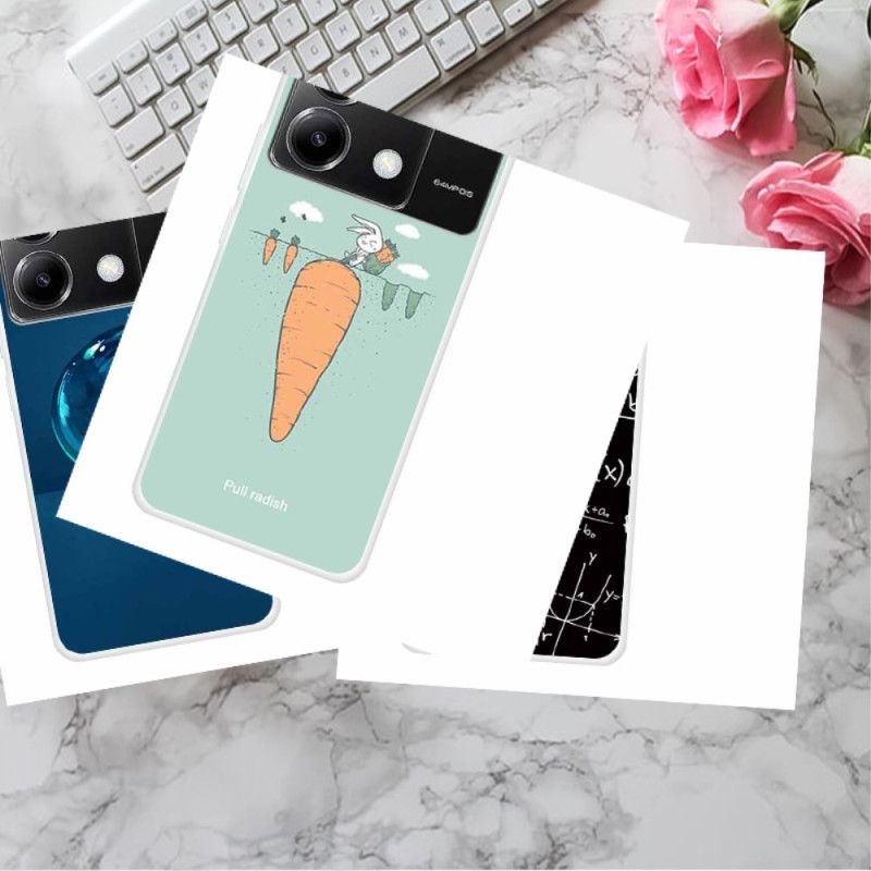 Kryt Xiaomi Redmi Note 13 Pro 5g Žirafy Se Slunečními Brýlemi
