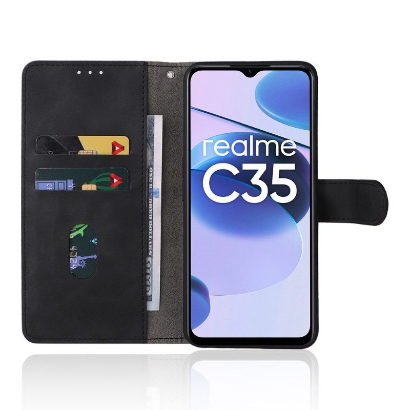 Flipové Pouzdro Na Realme C35 Měkký Dotek