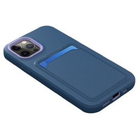 Kryt Na iPhone 14 Pro Držák Dvoubarevných Karet