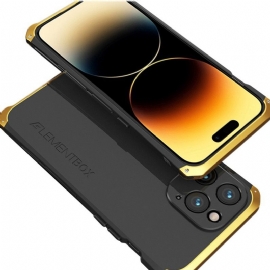 Kryt Na iPhone 14 Pro Dvoubarevný Kovový Rám