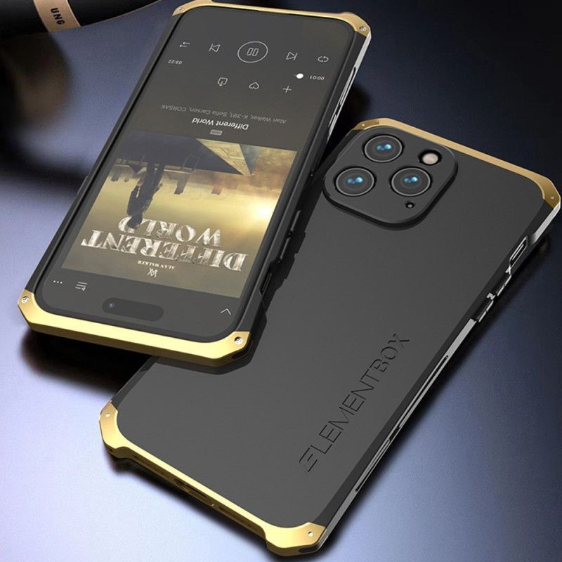 Kryt Na iPhone 14 Pro Dvoubarevný Kovový Rám