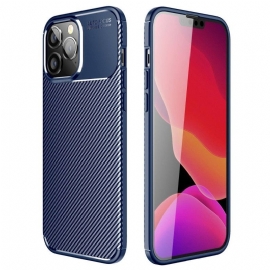 Kryt Na iPhone 14 Pro Flexibilní Uhlíkové Vlákno