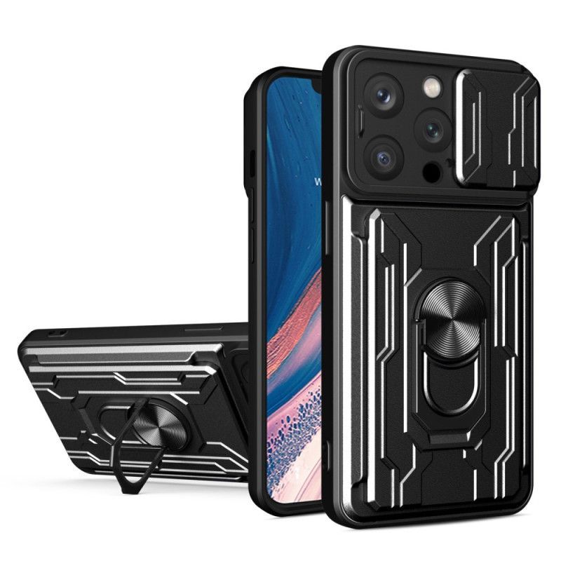 Kryt Na iPhone 14 Pro Na Lana Držák Karty Šňůrka A Stojan