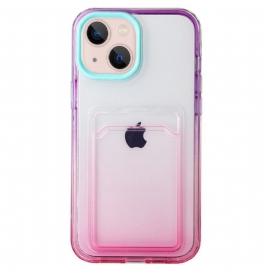 Kryty Na Mobil Na iPhone 14 Pro Držák Karet S Přechodem