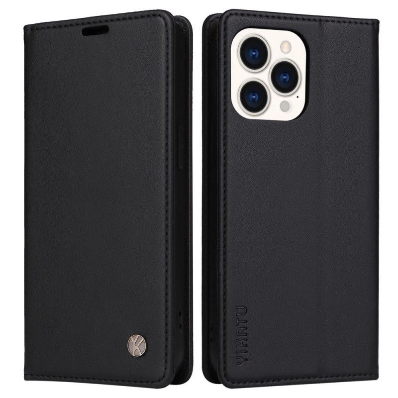 Kryty Na Mobil Na iPhone 14 Pro Flipové Pouzdro Ozdobné Nýty