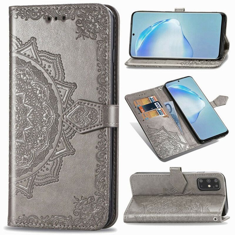 Flipové Pouzdro Na Samsung Galaxy S20 Plus / S20 Plus 5G Mandala Středověk