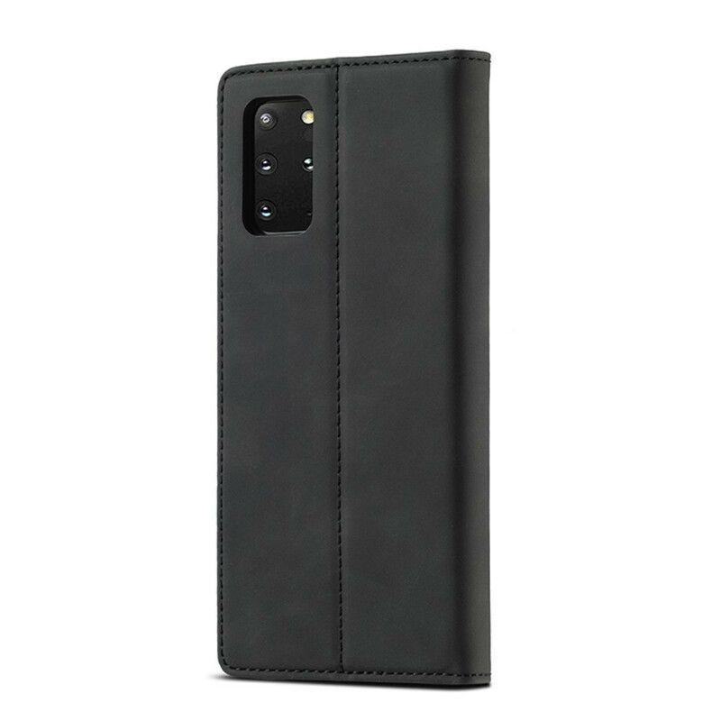 Kryty Na Mobil Na Samsung Galaxy S20 Plus / S20 Plus 5G Flipové Pouzdro Kožený Efekt Lc.imeeke