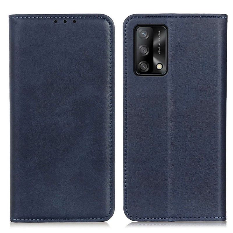 Flipové Pouzdro Na Oppo A74 4G Kožené Pouzdro Simone Ve Věku