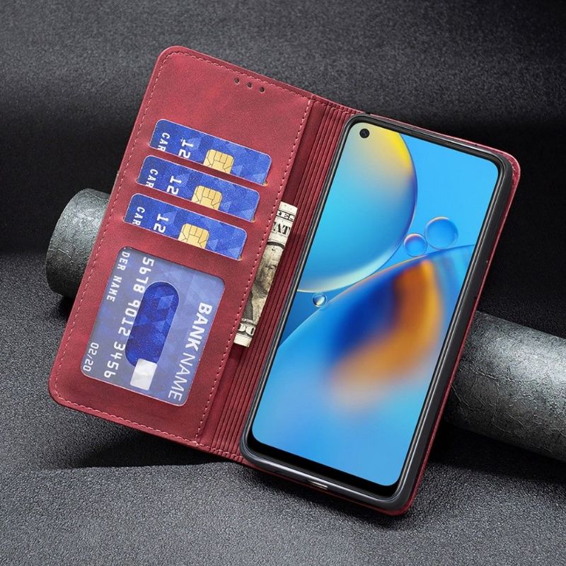 Flipové Pouzdro Na Oppo A74 4G Kožené Pouzdro Umělá Kůže Binfen Color Flip