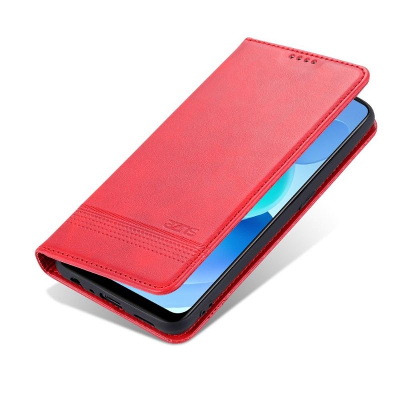 Kožené Pouzdro Folio Na Oppo A74 4G Peněženkové Pouzdro Umělá Kůže Azns