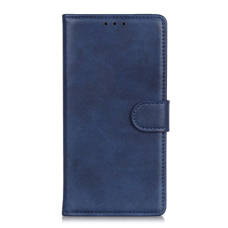 Kožené Pouzdro Na Oppo A74 4G Efekt Matné Kůže Marius