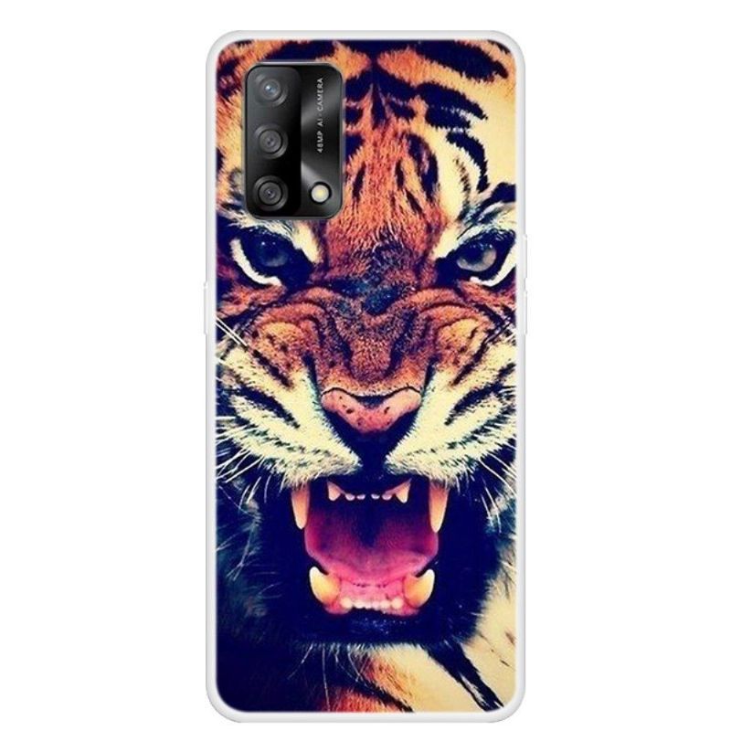 Kryt Na Oppo A74 4G Divoký Tygr