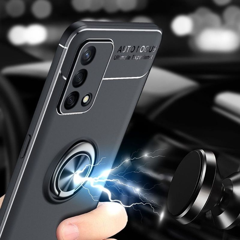 Kryt Na Oppo A74 4G Silikon S Otočnou Podpěrou