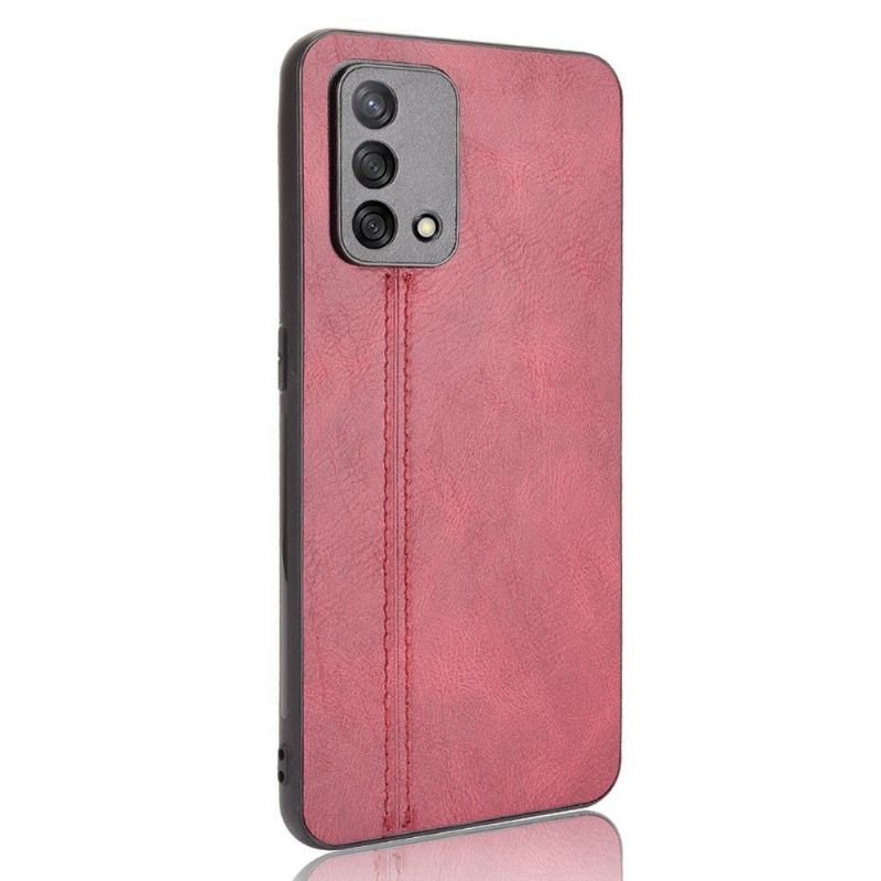 Kryty Na Mobil Na Oppo A74 4G Kožený Efekt