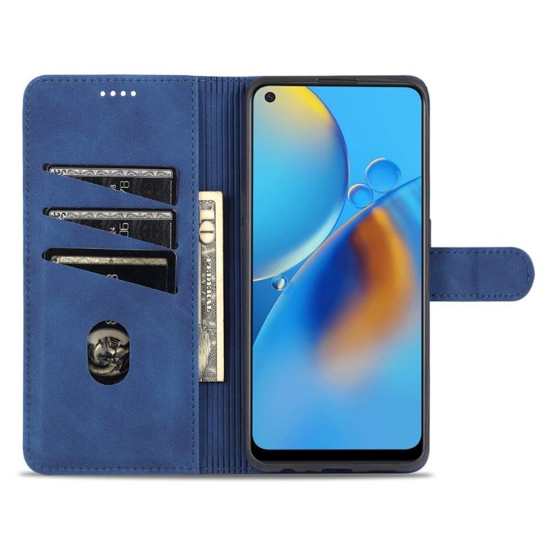 Pouzdra Na Oppo A74 4G Flipové Pouzdro Držitel Karty Azns
