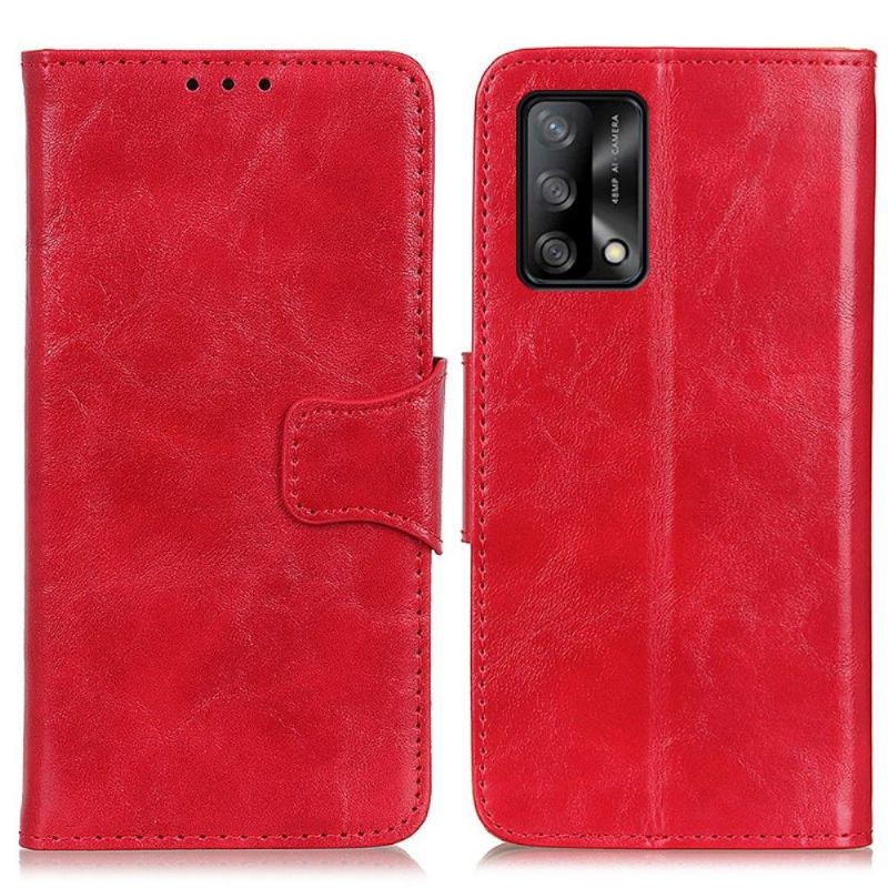 Pouzdra Na Oppo A74 4G Klasická Umělá Kůže Edouard