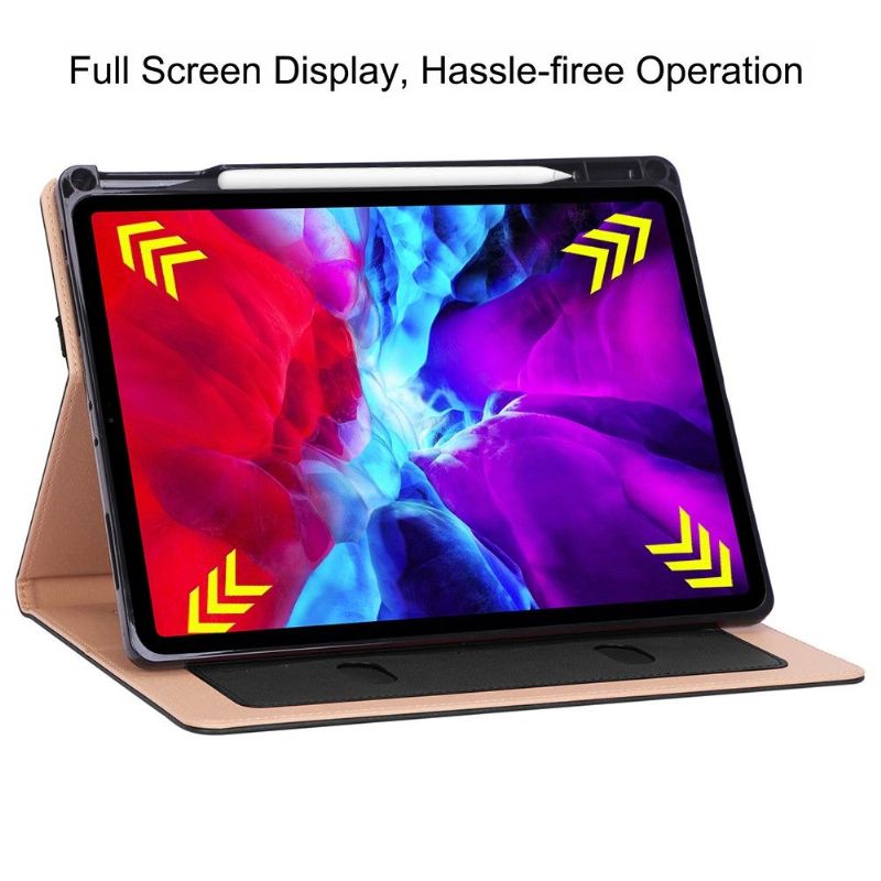 iPad Pro 12.9 (2020) Kryt Z Umělé Kůže S Rukojetí