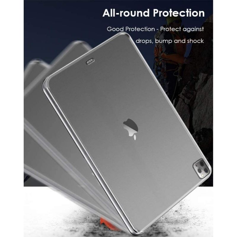 iPad Pro 12.9 (2020) Transparentní Gelové Pouzdro