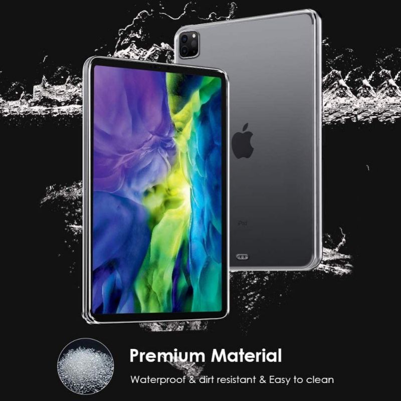 iPad Pro 12.9 (2020) Transparentní Gelové Pouzdro
