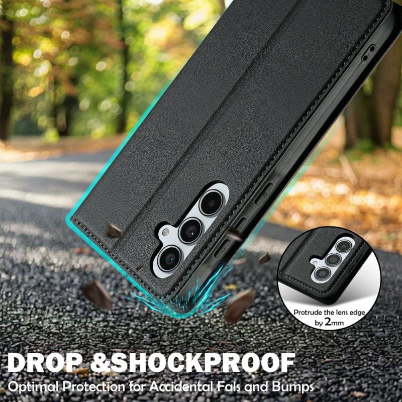 Kožené Pouzdro Folio Na Samsung Galaxy S25 5g Lc.imeeke